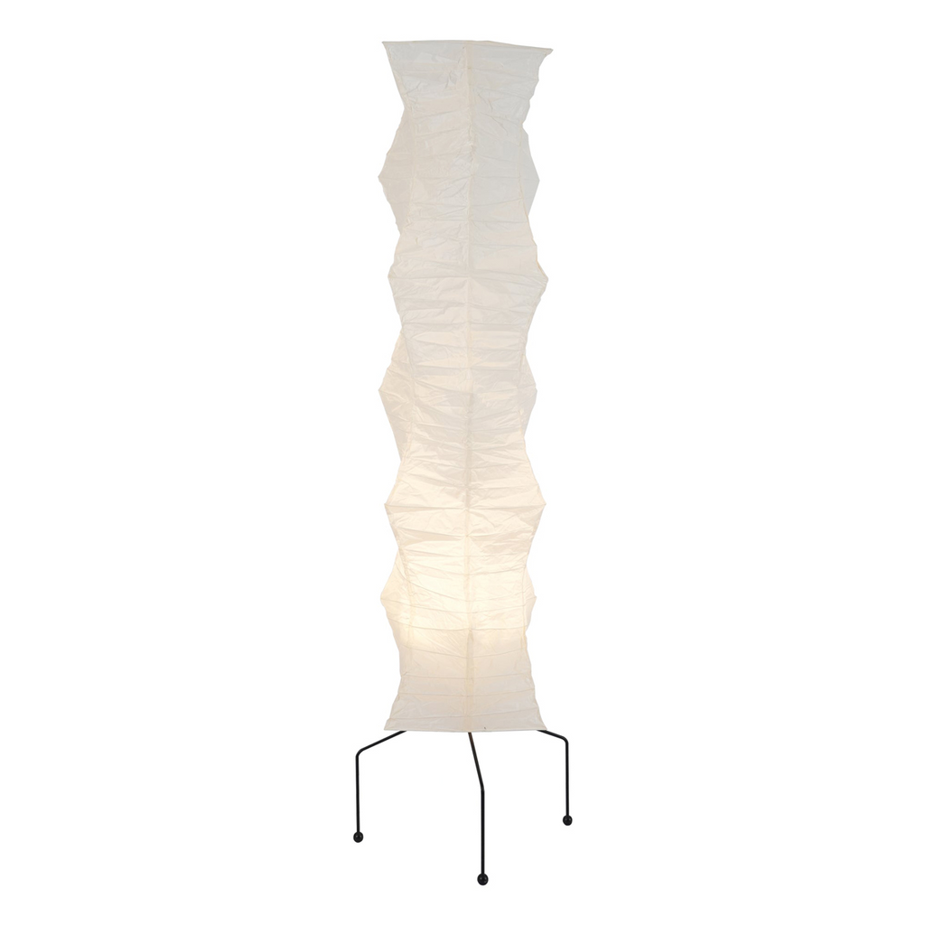 Rice Paper | Floor Lamp, Japanese Paper Lantern Standing Lamp, Japandi Floor Light for Living Room