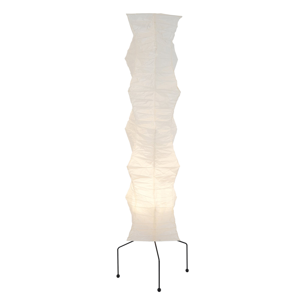 Rice Paper | Floor Lamp, Japanese Paper Lantern Standing Lamp, Japandi Floor Light for Living Room