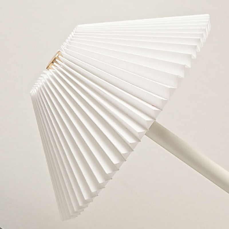 Ellis | Cordless Table Lamp, Rechargeable Pleated Shade Lamp, Dimmable, 8 Colors