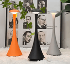 Lona | Slim Cordless Table Lamp, Modern Accent Light for Shelves and Bedside