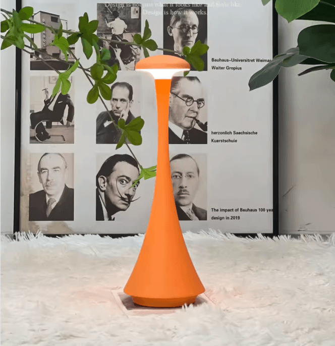 Lona | Slim Cordless Table Lamp, Modern Accent Light for Shelves and Bedside