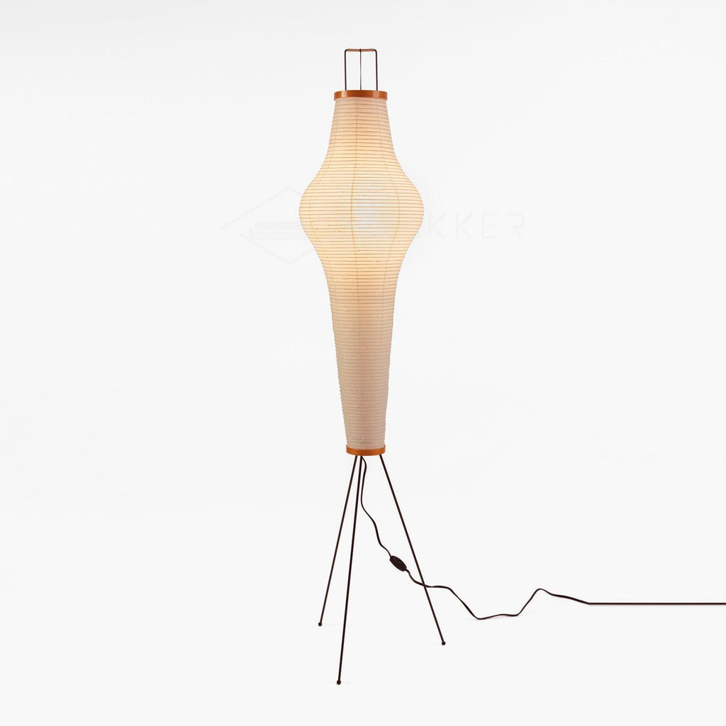 Rice Paper | Floor Lamp, Japanese Paper Lantern Standing Lamp, Japandi Floor Light for Living Room