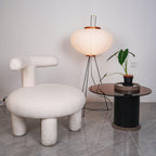 Rice Paper | Floor Lamp, Japanese Paper Lantern Standing Lamp, Japandi Floor Light for Living Room