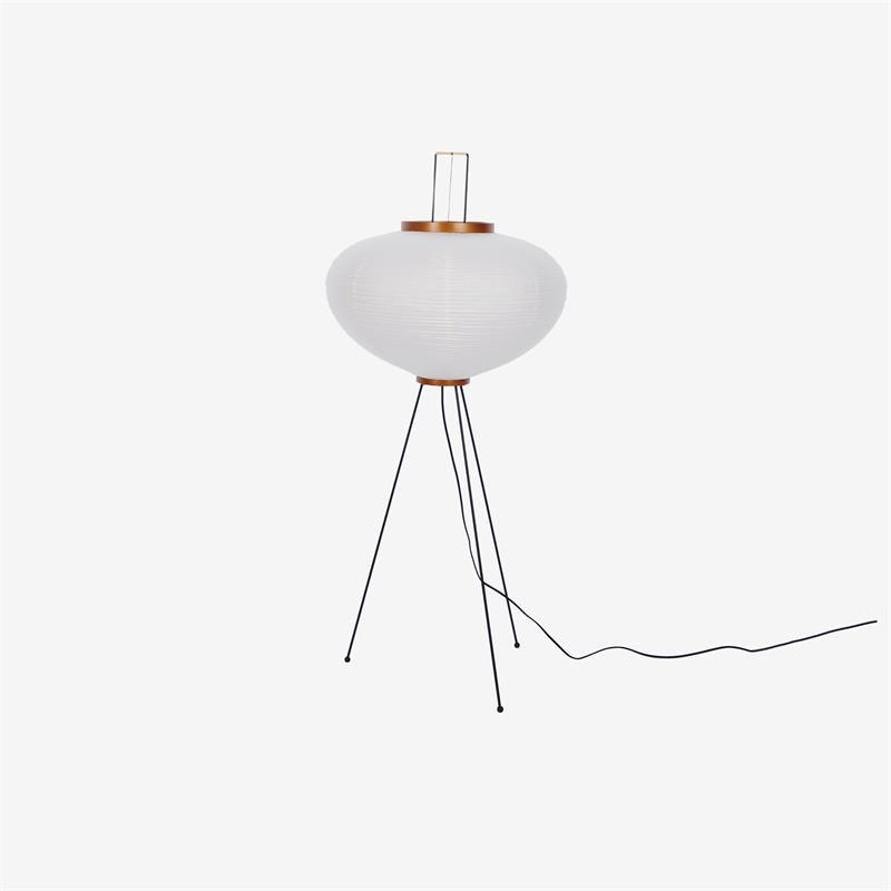 Rice Paper | Floor Lamp, Japanese Paper Lantern Standing Lamp, Japandi Floor Light for Living Room