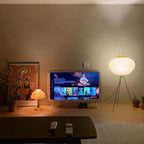 Rice Paper | Floor Lamp, Japanese Paper Lantern Standing Lamp, Japandi Floor Light for Living Room