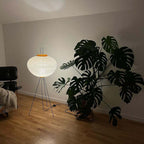 Rice Paper | Floor Lamp, Japanese Paper Lantern Standing Lamp, Japandi Floor Light for Living Room