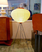 Rice Paper | Floor Lamp, Japanese Paper Lantern Standing Lamp, Japandi Floor Light for Living Room