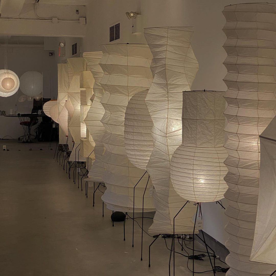Rice Paper | Floor Lamp, Japanese Paper Lantern Standing Lamp, Japandi Floor Light for Living Room