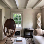 Rice Paper | Floor Lamp, Japanese Paper Lantern Standing Lamp, Japandi Floor Light for Living Room