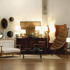 Rice Paper | Floor Lamp, Japanese Paper Lantern Standing Lamp, Japandi Floor Light for Living Room