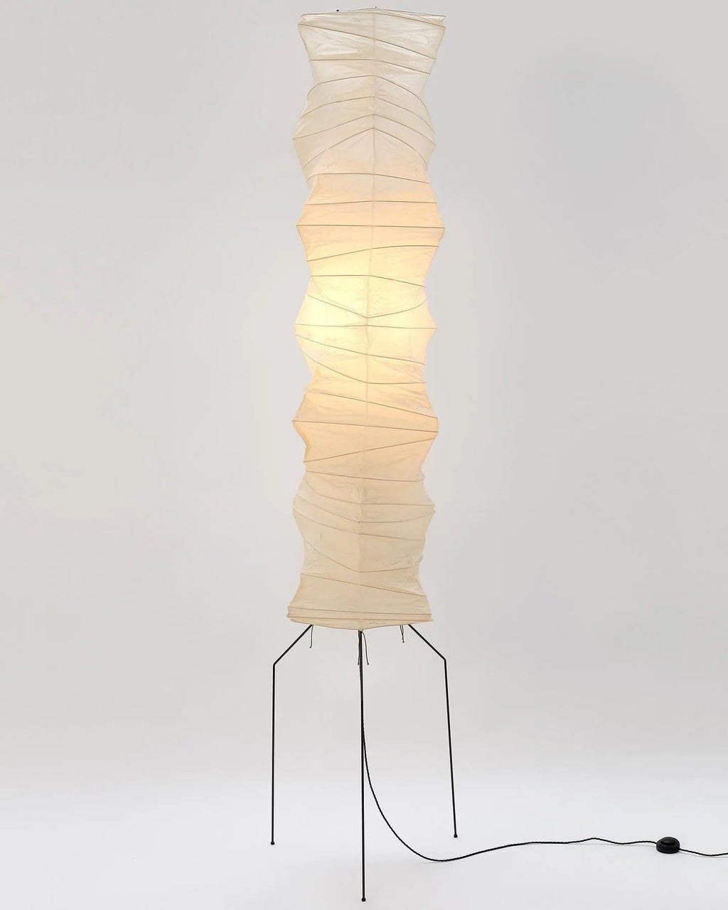 Rice Paper | Floor Lamp, Japanese Paper Lantern Standing Lamp, Japandi Floor Light for Living Room
