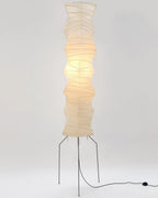 Rice Paper | Floor Lamp, Japanese Paper Lantern Standing Lamp, Japandi Floor Light for Living Room
