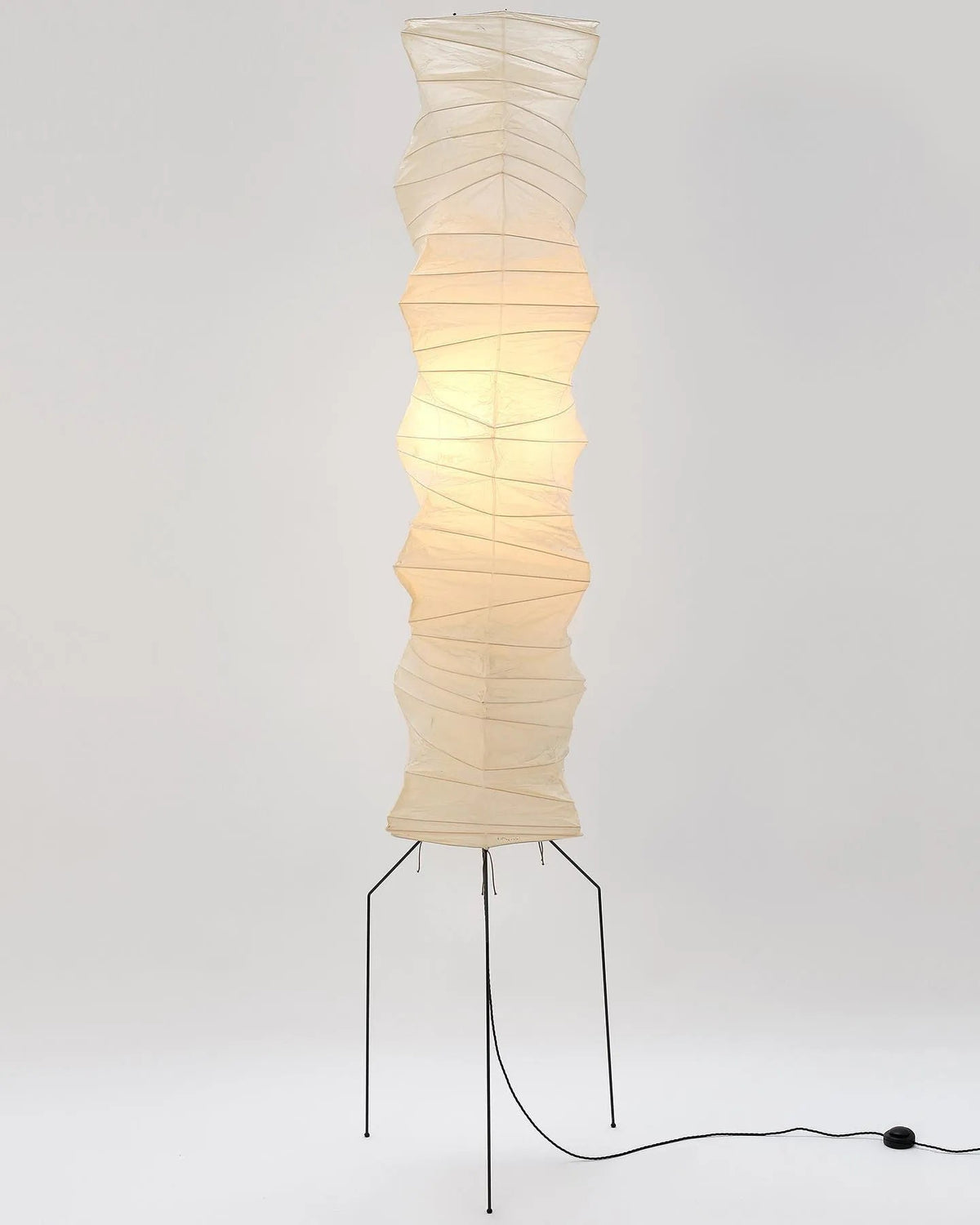 Rice Paper | Floor Lamp, Japanese Paper Lantern Standing Lamp, Japandi Floor Light for Living Room