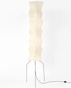 Rice Paper | Floor Lamp, Japanese Paper Lantern Standing Lamp, Japandi Floor Light for Living Room