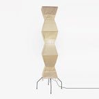 Rice Paper | Floor Lamp, Japanese Paper Lantern Standing Lamp, Japandi Floor Light for Living Room
