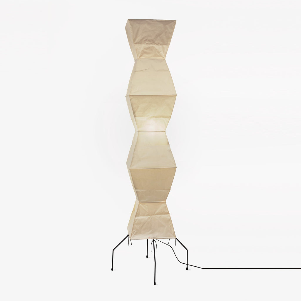 Rice Paper | Floor Lamp, Japanese Paper Lantern Standing Lamp, Japandi Floor Light for Living Room