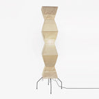 Rice Paper | Floor Lamp, Japanese Paper Lantern Standing Lamp, Japandi Floor Light for Living Room