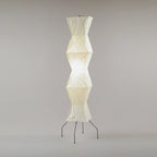 Rice Paper | Floor Lamp, Japanese Paper Lantern Standing Lamp, Japandi Floor Light for Living Room