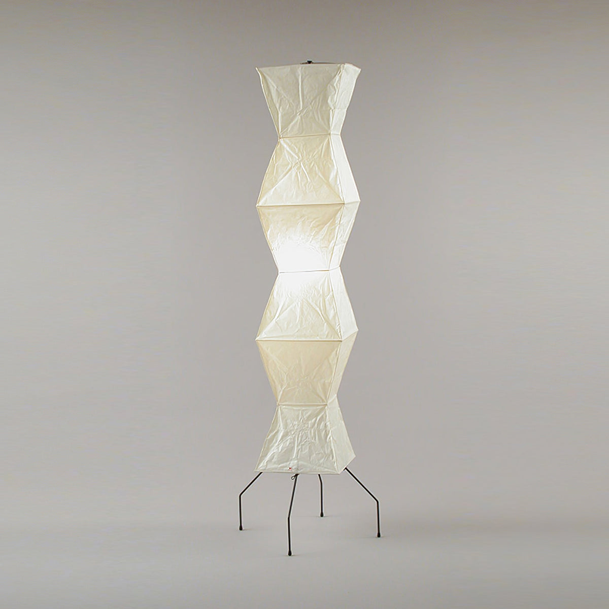 Rice Paper | Floor Lamp, Japanese Paper Lantern Standing Lamp, Japandi Floor Light for Living Room
