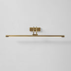 Easel | Rechargeable LED Picture Light with Remote, Brass