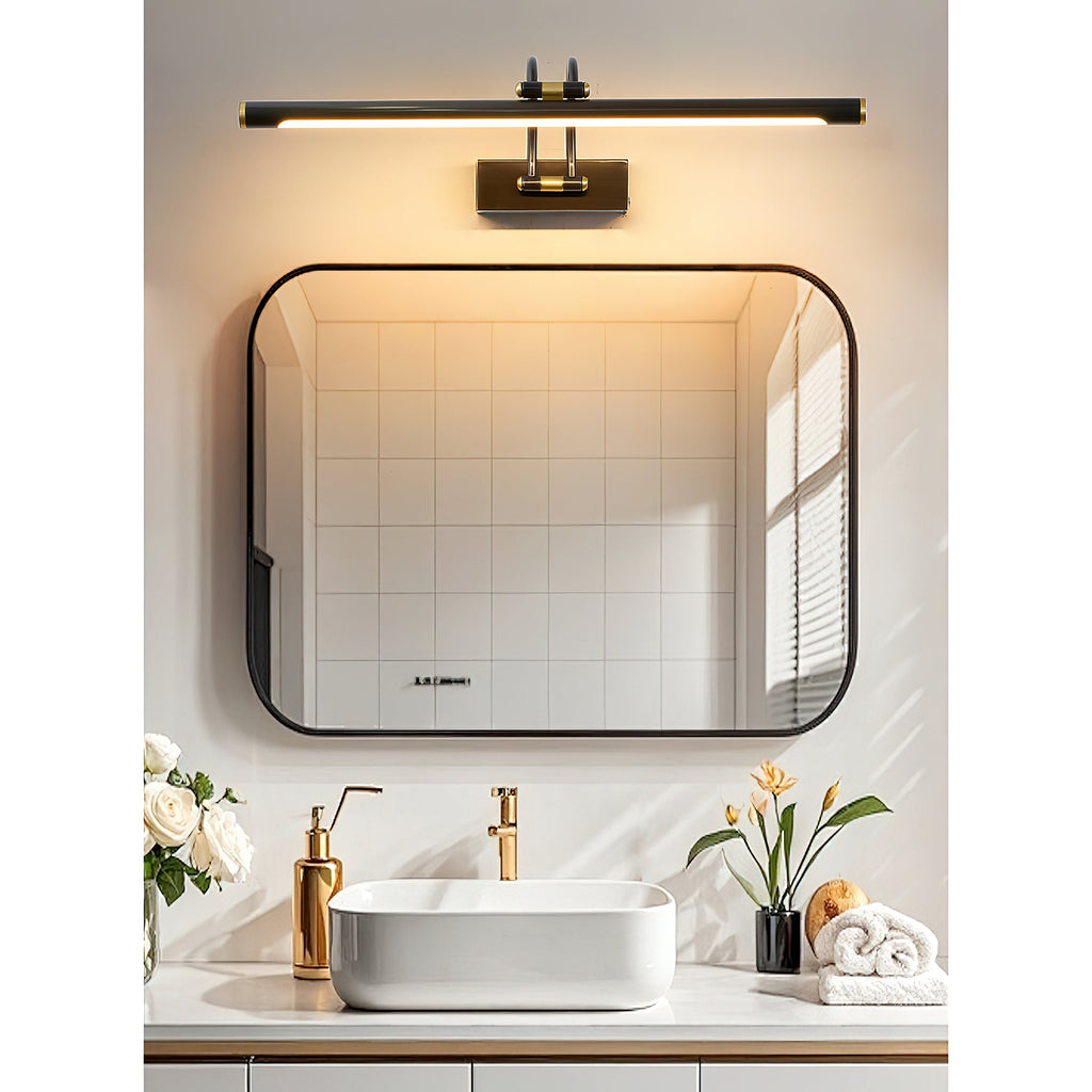 Easel | Rechargeable LED Picture Light with Remote, Brass