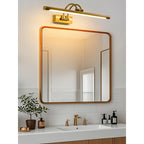 Easel | Rechargeable LED Picture Light with Remote, Brass