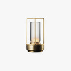 Glint | Mini Cordless LED Table Lamp, Portable Lantern Lamp in Gold, Black or Silver