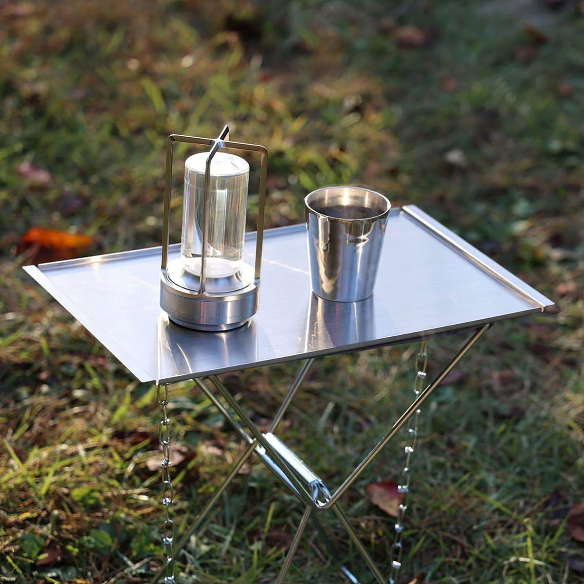 Glint | Mini Cordless LED Table Lamp, Portable Lantern Lamp in Gold, Black or Silver