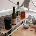 Glint | Mini Cordless LED Table Lamp, Portable Lantern Lamp in Gold, Black or Silver