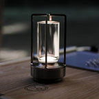 Glint | Mini Cordless LED Table Lamp, Portable Lantern Lamp in Gold, Black or Silver