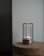 Glint | Mini Cordless LED Table Lamp, Portable Lantern Lamp in Gold, Black or Silver