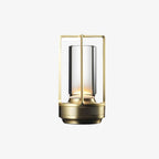 Glint | Mini Cordless LED Table Lamp, Portable Lantern Lamp in Gold, Black or Silver