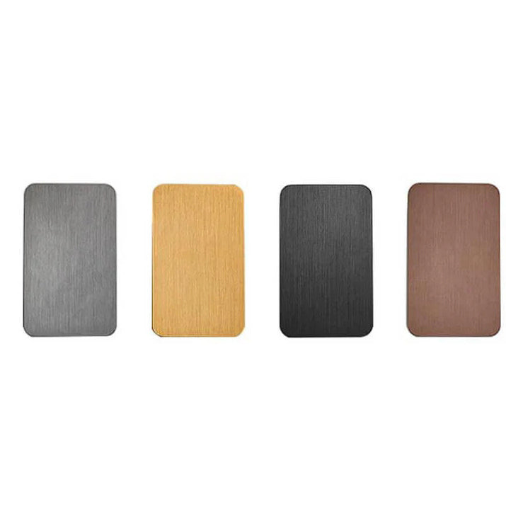 Everend | Flat Panel LED Wall Sconce, Up Down Indoor Wall Light, Minimalist Wall Lamp for Hallway