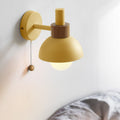 Macaron | Glass Globe Wall Sconce, Colorful Modern Wall Lamp, Nordic Bedside and Hallway Wall Light
