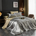 Eden | Mulberry Silk Bedding Set with Duvet Sheet Pillowcases
