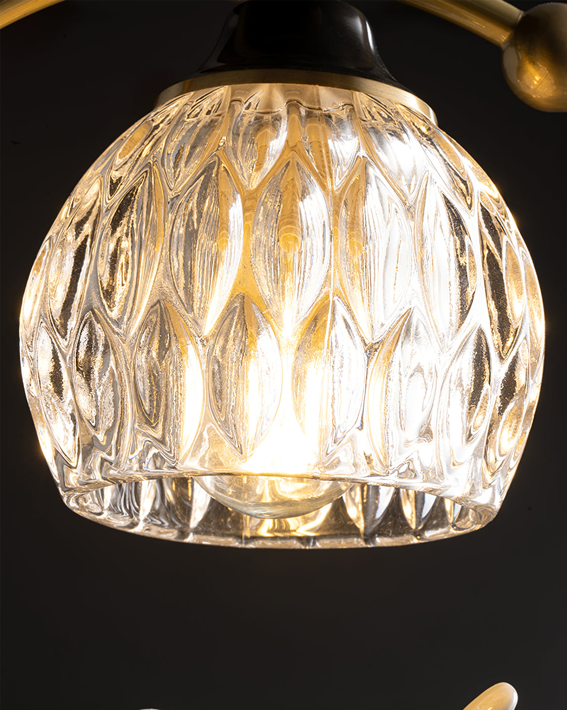 Perch | Ceramic Bird Semi Flush Mount Ceiling Light, Glass Hallway Light Fixture in Brass or Black