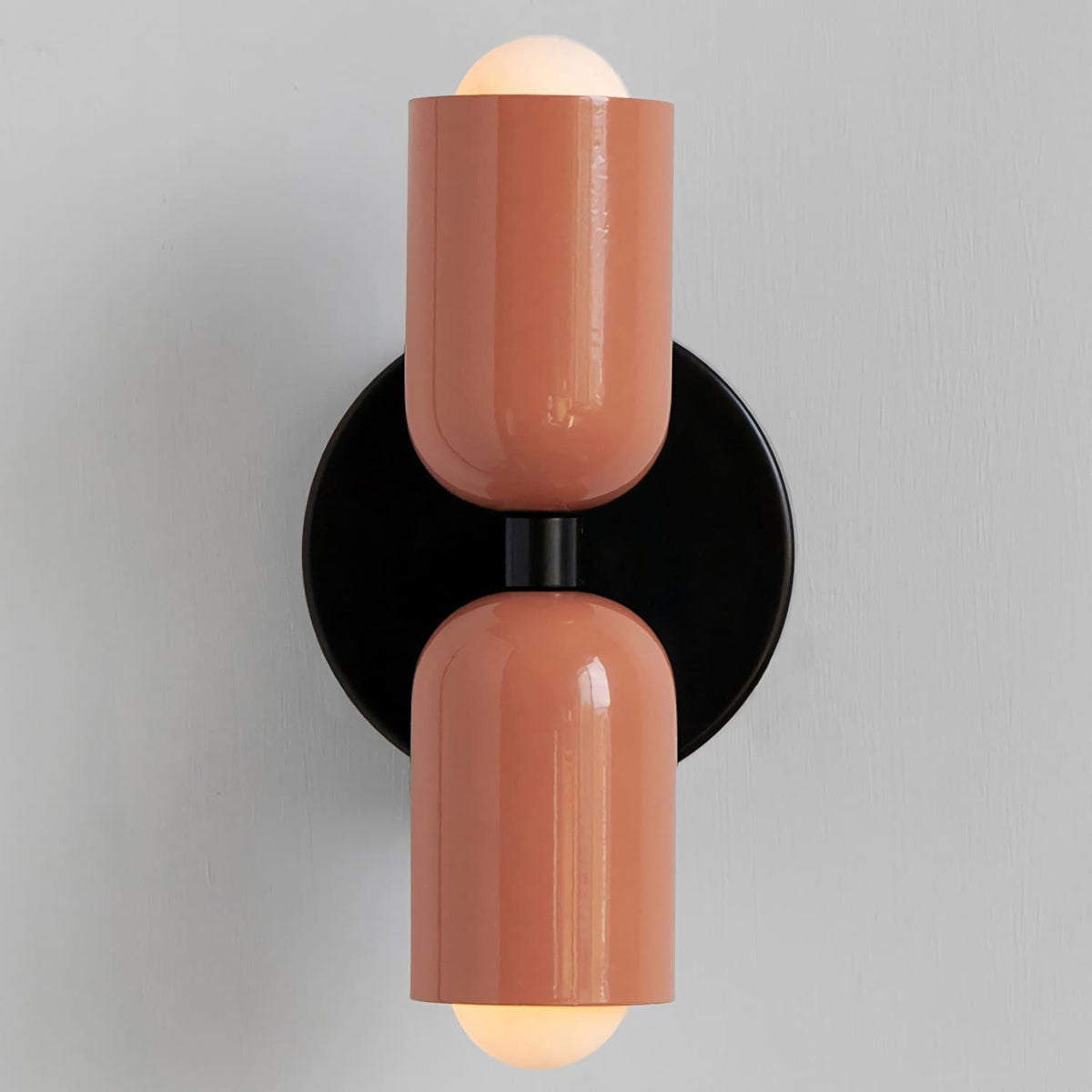 Totem | Double Head Wall Sconce, Colorful Art Deco Wall Lamp, Set of 2 Option