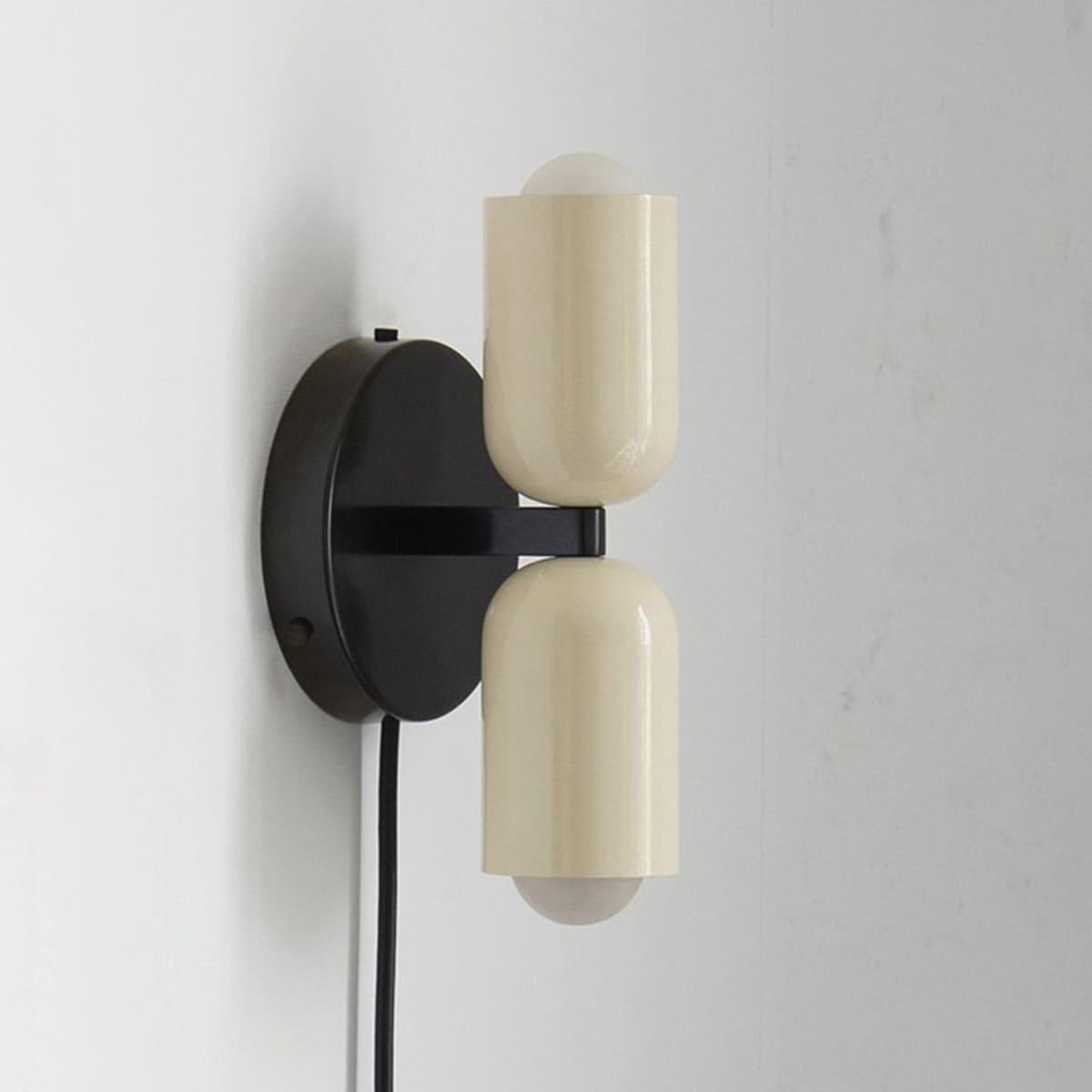 Totem | Double Head Wall Sconce, Colorful Art Deco Wall Lamp, Set of 2 Option