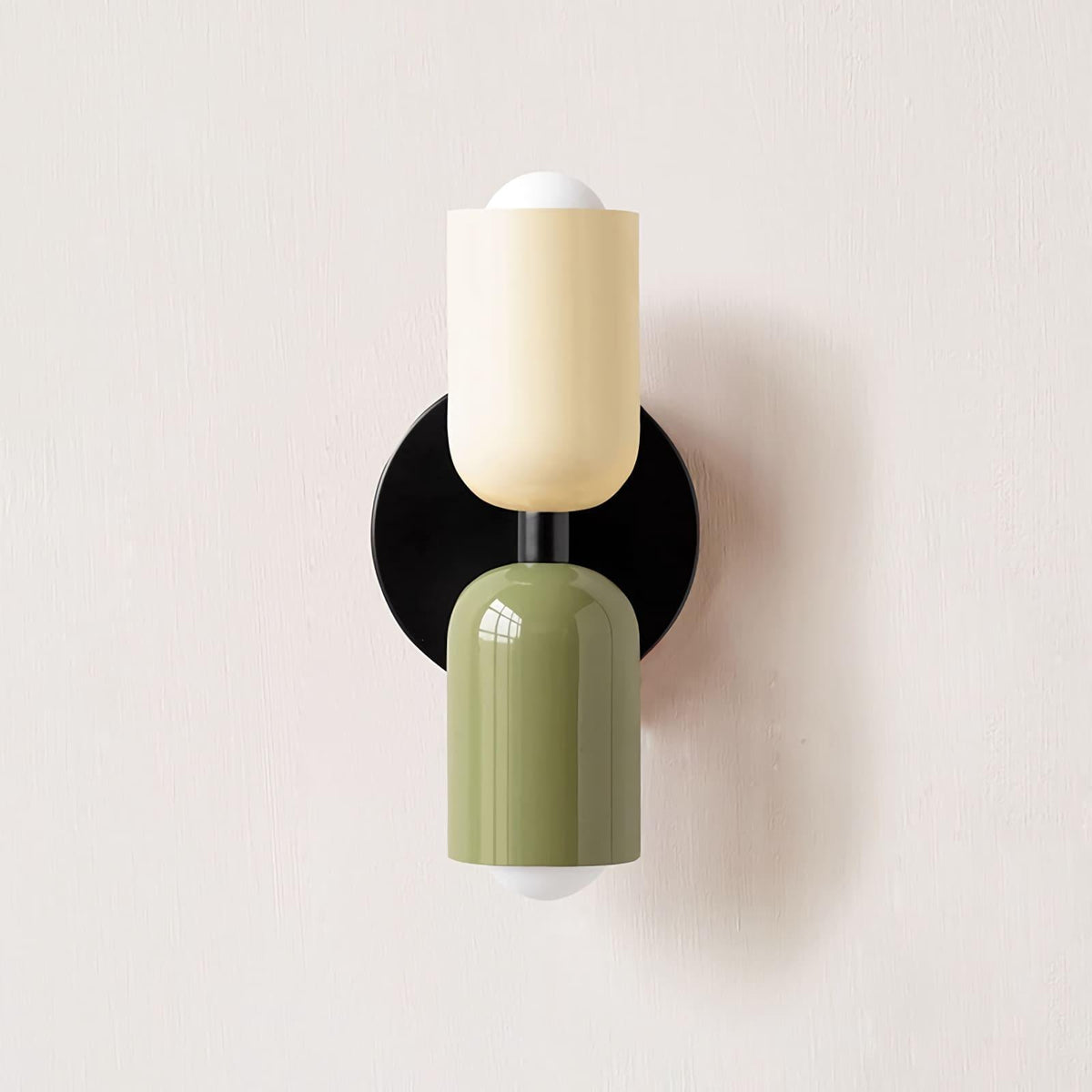 Totem | Double Head Wall Sconce, Colorful Art Deco Wall Lamp, Set of 2 Option
