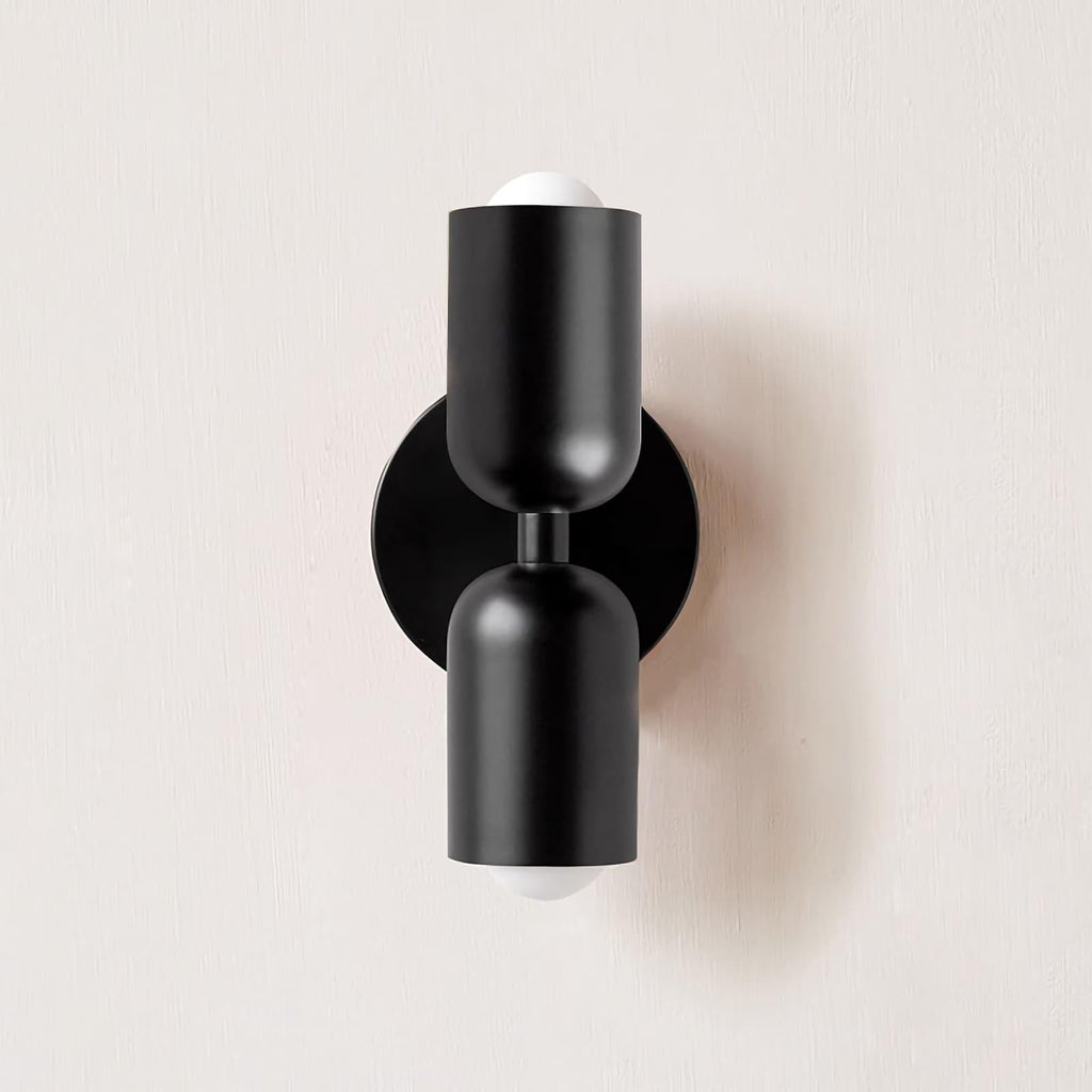 Totem | Double Head Wall Sconce, Colorful Art Deco Wall Lamp, Set of 2 Option