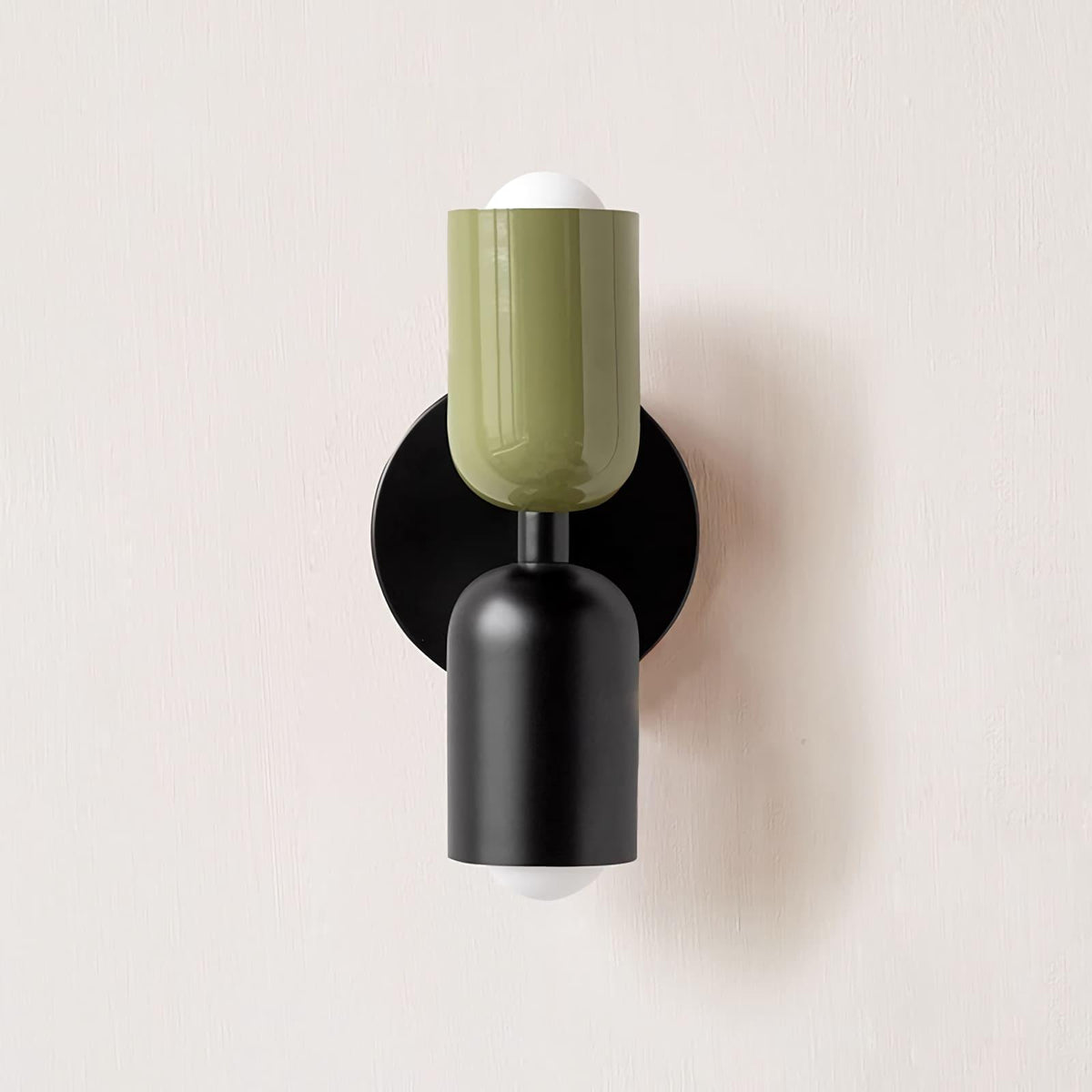 Totem | Double Head Wall Sconce, Colorful Art Deco Wall Lamp, Set of 2 Option