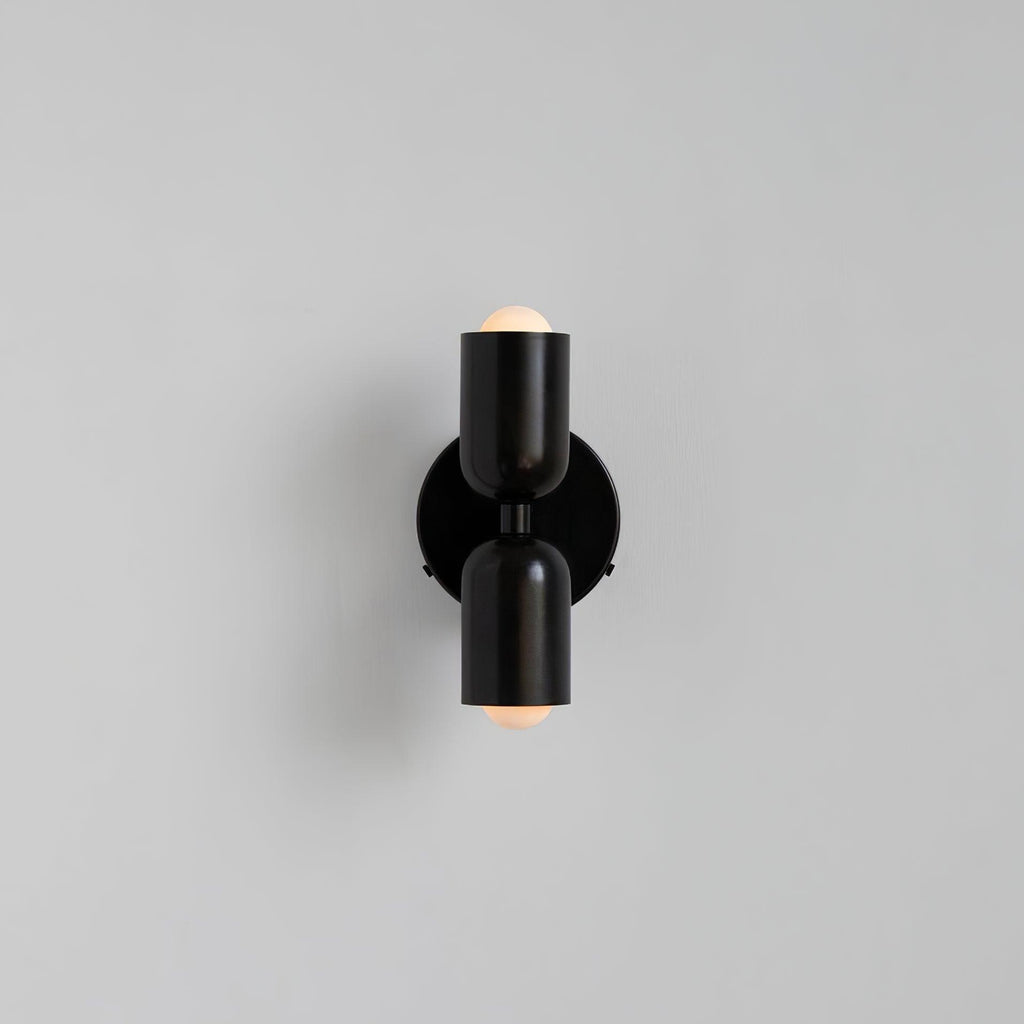 Totem | Double Head Wall Sconce, Colorful Art Deco Wall Lamp, Set of 2 Option