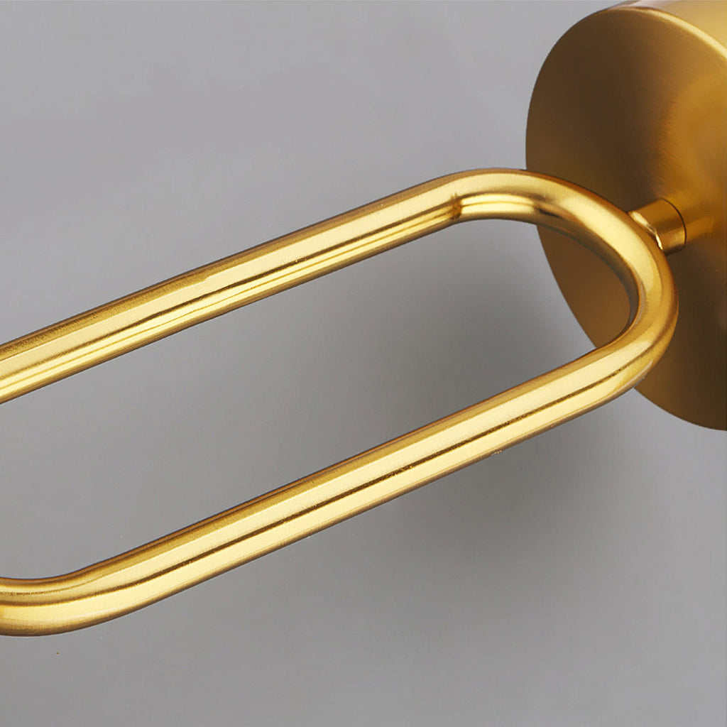 Diamond Cut | Art Deco Brass Ceiling Light, Faceted Glass Semi Flush Mount for Hallway and Bedroom