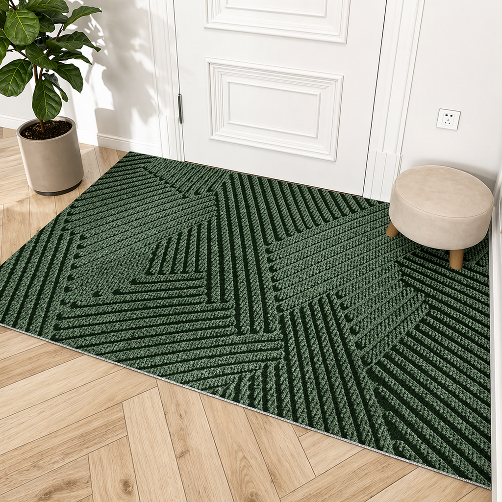 Haven | Non Slip Door Mat, Indoor Outdoor Entry Rug, Dirt Trapping Welcome Mat for Front Door