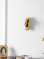 Fold | Recessed Bedside Wall Light, Flush Mount LED Reading Lamp, Adjustable Hotel Style Headboard Sconce