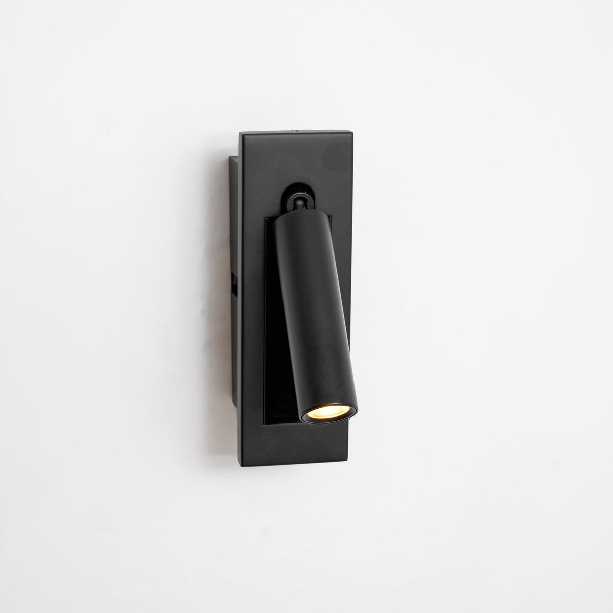 Fold | Recessed Bedside Wall Light, Flush Mount LED Reading Lamp, Adjustable Hotel Style Headboard Sconce