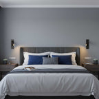 Fold | Recessed Bedside Wall Light, Flush Mount LED Reading Lamp, Adjustable Hotel Style Headboard Sconce