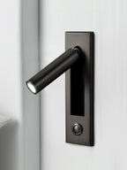 Fold | Recessed Bedside Wall Light, Flush Mount LED Reading Lamp, Adjustable Hotel Style Headboard Sconce