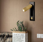Fold | Recessed Bedside Wall Light, Flush Mount LED Reading Lamp, Adjustable Hotel Style Headboard Sconce