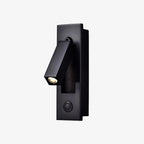Fold | Recessed Bedside Wall Light, Flush Mount LED Reading Lamp, Adjustable Hotel Style Headboard Sconce
